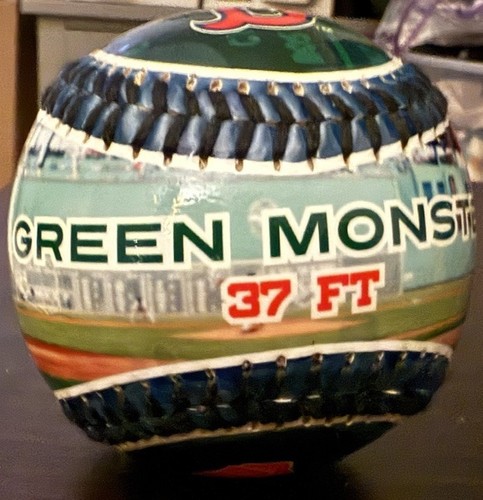 BOSTON RED SOX GREEN MONSTER 37FT SOUVENIR BASEBALL FRANKLIN Rare