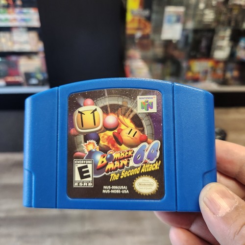 N64 Bomberman 64 The Second Attack (Nintendo) **BESCHREIBUNG LESEN** - Bild 4 von 4