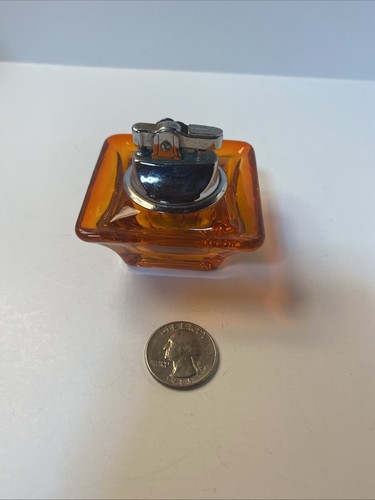 Vintage Lighter Four Star Japan Antique Glass Table Lighter - Bild 7 von 7