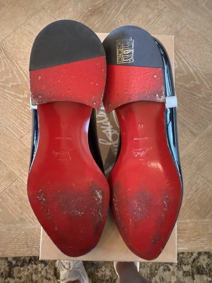 Christian Louboutin Off & Gen Plano Negro/Blanco 42 Foto 4 de 4