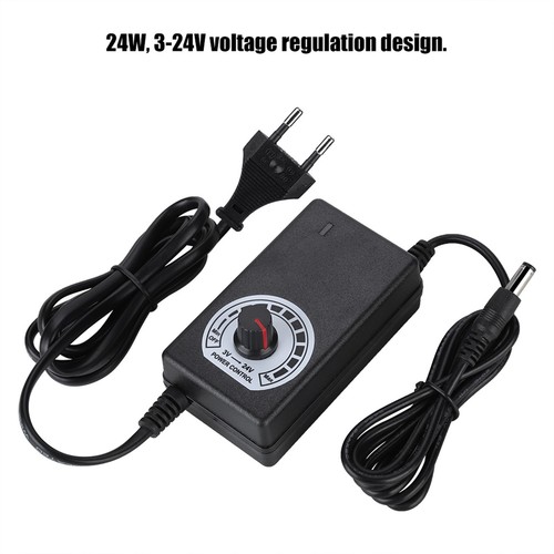 24W 3-24V Power Supply Charger Adapter With Led Display Voltage Regulation AM - Afbeelding 11 van 18