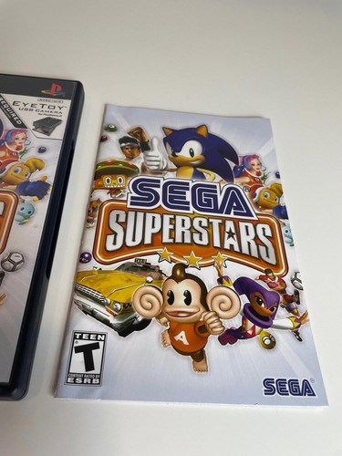 Sega Superstars PS2 PlayStation 2 Complete Excellent Near Mint - Picture 3 of 10