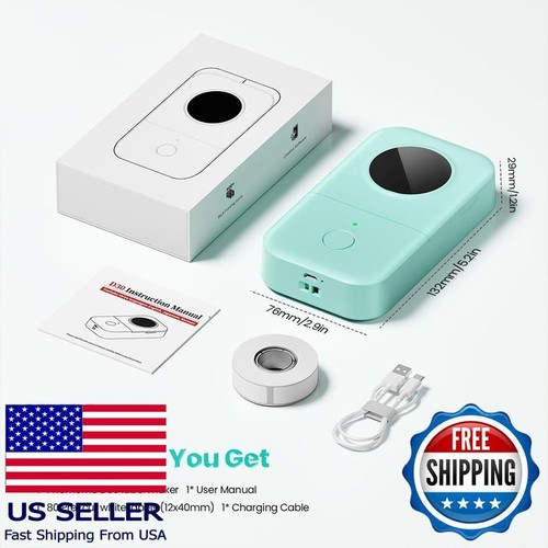 Portable Bluetooth Label Maker, Mini Thermal Printer for Home & School Items - 第 9/9 張圖片