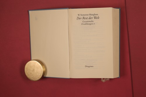 346683 W. Somerset Maugham DER REST DER WELT DIOGENES VERLAG AG Gesammelte - Bild 2 von 3