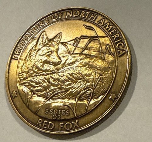 North American Hunting Club Collectors Series Predators Red Fox Medallion BB21 - Bild 2 von 4
