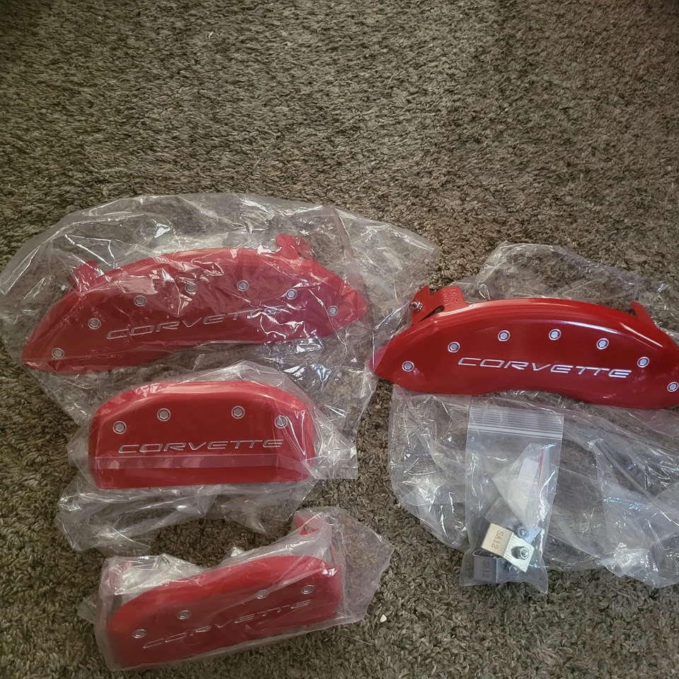 Tampa de pinça de freio a disco-Z06 MGP Capas serve para Chevrolet Corvette 2005 a 2013 - Imagem 2 de 2