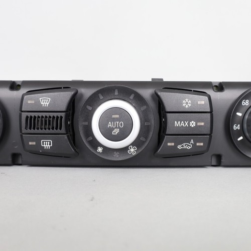 2008-2010 BMW 528i 535i 550i M5 Climate Control Panel 64119155643 OEM Used - Picture 9 of 12