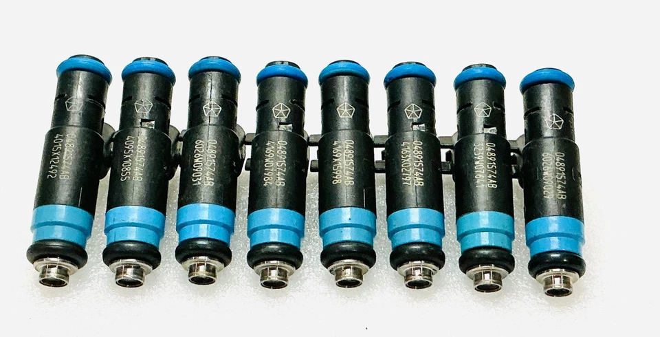 Conjunto 8 injetores de combustível 500cc Dodge Jeep Ram Chrysler SRT Hemi 03-05 5.7L 6.1L V8 - Imagem 3 de 4