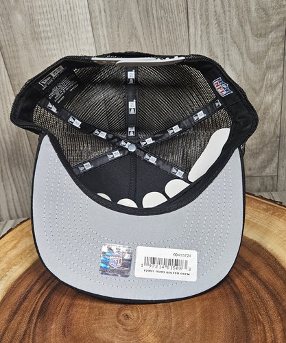 Atlanta Falcons New Era The Golfer Rope Snapback Adjustable Hat Cap NFL Blackout - Picture 11 of 13