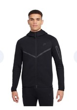 NIKE Sportswear Men's Large Full Zip Tech Fleece Hoodie -Black CU4489-010 Sz XL