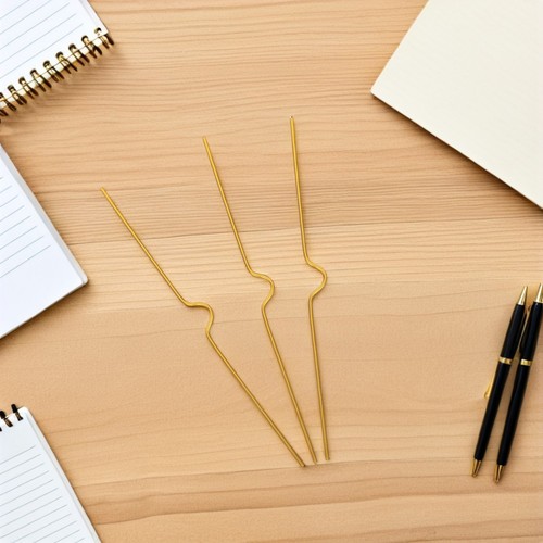 Ganci porta filo calendario 100 pezzi: appendiabiti da parete in ferro - poster foto - Foto 12 di 12