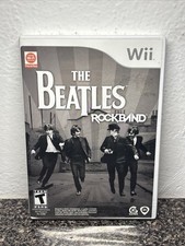 The Beatles Rock Band (Nintendo Wii, 2009) CIB w/ Manual