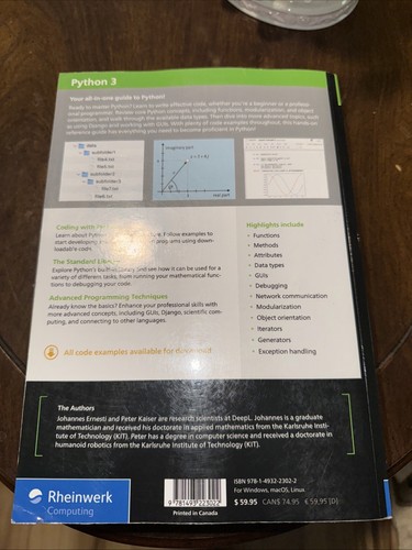 Python 3 The Comprehensive Guide - Bild 2 von 2