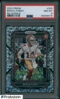 2022 Prizm No Huddle #353 Brock Purdy 49ers RC Rookie PSA 8 NM-MT