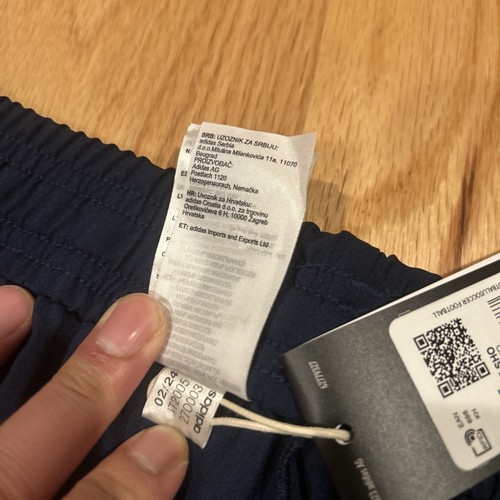 Adidas Manchester United Training Shorts (Night Indigo) Sz 3XL IT2005 Men’s NWT - Picture 9 of 10