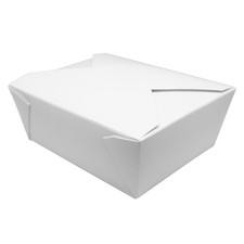 Karat FPFTG48W 48 oz White FoldToGo Boxes