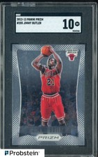2012-13 Panini Prizm #205 Jimmy Butler Miami Heat RC Rookie SGC 10 GEM MINT