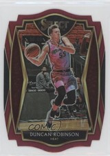 2020 Panini Select Premier Level Maroon Prizm Die-Cut 35/175 Duncan Robinson fm0