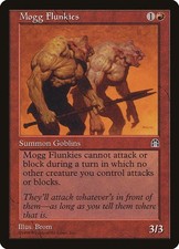 [4x] Mogg Flunkies STH LP MTG