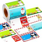 Outus 500 Pieces Christmas Tags Self Adhesive Gift Tags for Xmas Presents Christ