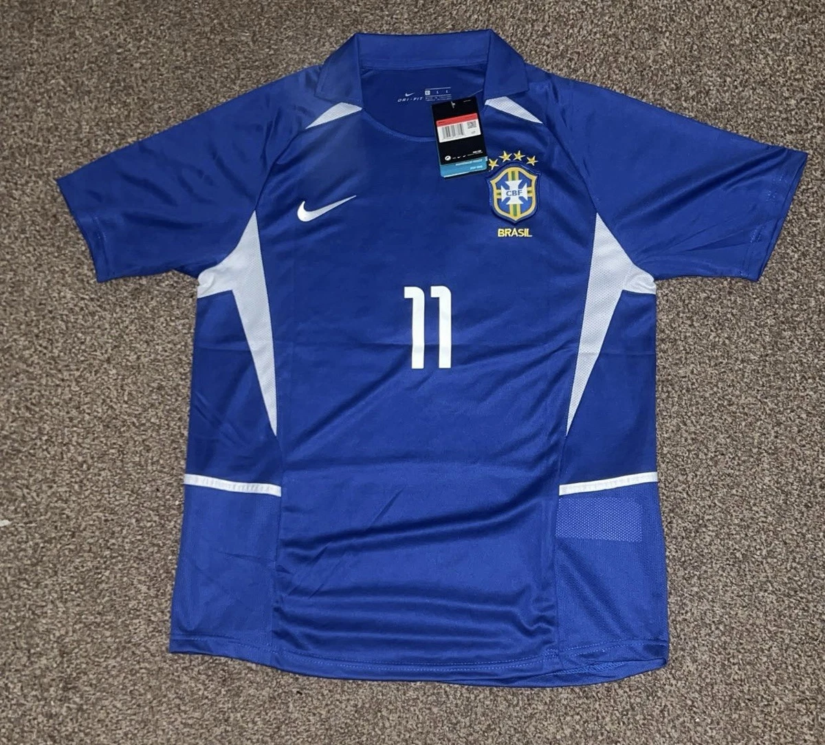 Nike Brazil Away Memorabilia Football Shirts (National Teams) for