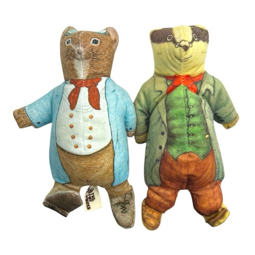 Wind in den Weiden Ratty Mr Badger Sitzsack 6 Zoll Plüsch Michael Hague Spielzeug funktioniert