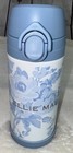 POTTERY BARN LoveShackFancy Blue Damask Water Bottle “Ellie Mae” 12 oz