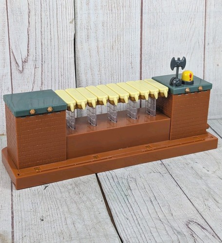 Nintendo Super Mario Deluxe Bowser Battle Playset Bridge Only Works Lights Sound - Picture 1 of 5