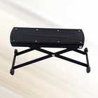  TB02 Gitarrenfußhocker Pedal Faltbare Gitarrenfußstützenhöhe Höhenverstellbares