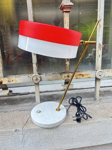 LAMPADA DA TAVOLO 50s STILUX MILANO ITALIAN DESIGN SIGNED RARE TABLE LAMP - Imagen 12 de 19