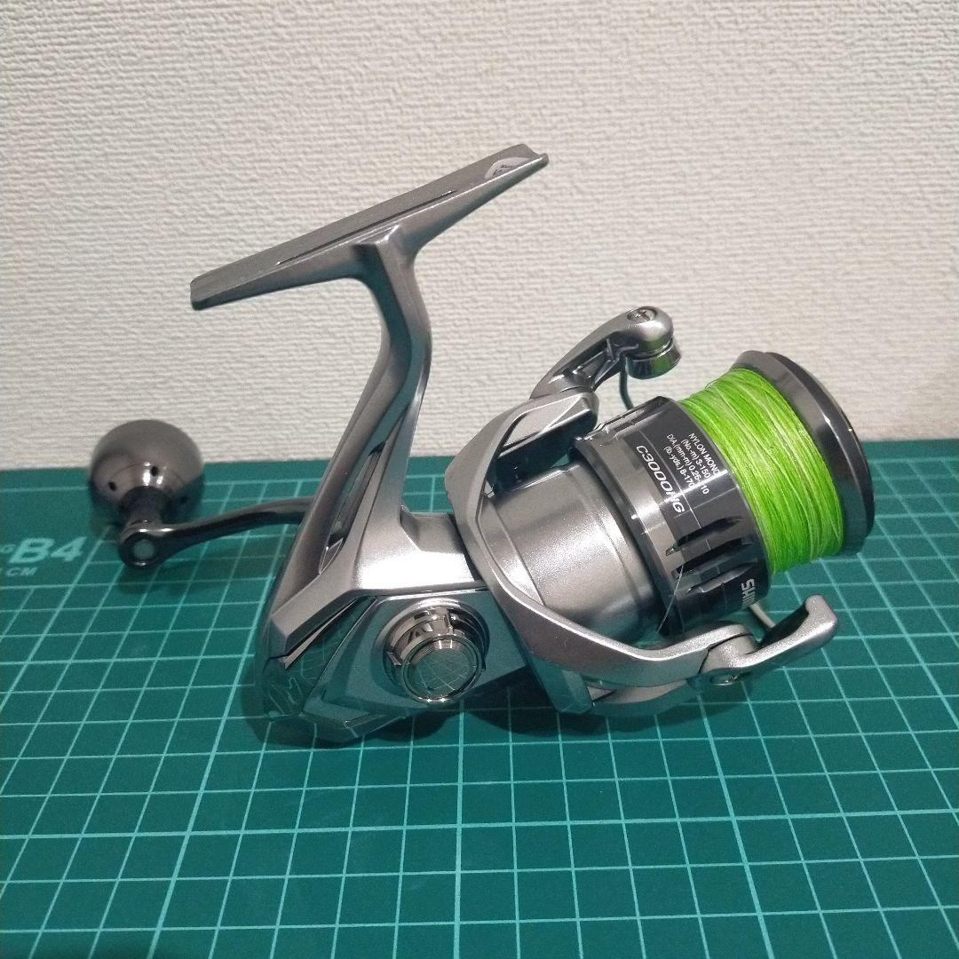 SHIMANO NASCI C3000HG PE0.8号　ハンドルノブカスタム済 Shimano Nasci C3000Hg Pe0.8 Handle Knob Customised | eBay