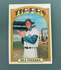 1972 Topps Baseball Bill Freehan #120 Detroit Tigers