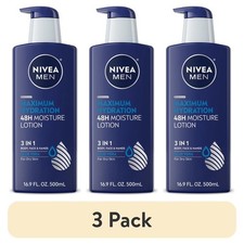 Nivea Men Maximum Hydration 3 in 1 Nourishing Lotion Select Size (Free Shipping)