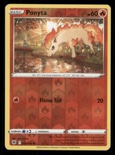 Ponyta SWSH10: Astral Radiance #021/189 Common Reverse Holo Pokemon LP