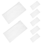 10 Pcs Transparent Pencil Cases Clear Zipper Pen Storage Bags for School