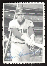 1969 TOPPS DON KESSINGER 18 EX DECKLE EDGE BASEBALL CHICAGO CUBS