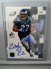 1999 SP Signature Edition Duce Staley Autograph