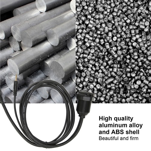 Stereo Data Cable Aluminum Alloy Waterproof USB3.0 3.5mm Data Charging Cord NEW - Picture 14 of 22