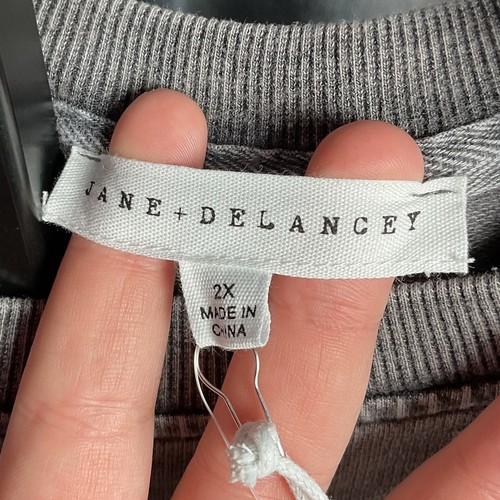 Jane and Delancey 2 Piece Lounge Set Womens Light Heather Grey 2XL NWT - Picture 7 of 21