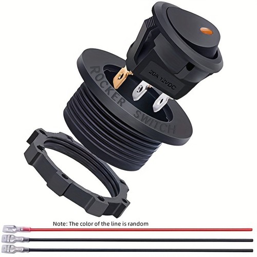 4 Toggle Switches 12V 20A with LED for Boat and Car Electrical Systems - Picture 13 of 13