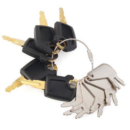 5P8500 8H-5306 Equipment Ignition Key Set For Cat padlocks Dozers - Foto 6 di 8