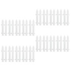  20 Pcs Garden Border Edging Decorative Fences Courtyard Partition Decorations