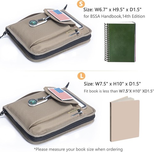 Handbuch Buchhülle kompatibel mit Pfadfinder Amercan Sand - Bild 3 von 6