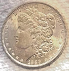 1889 P Morgan BU beautiful & loaded w/ luster free shipping Sigma test genuine+