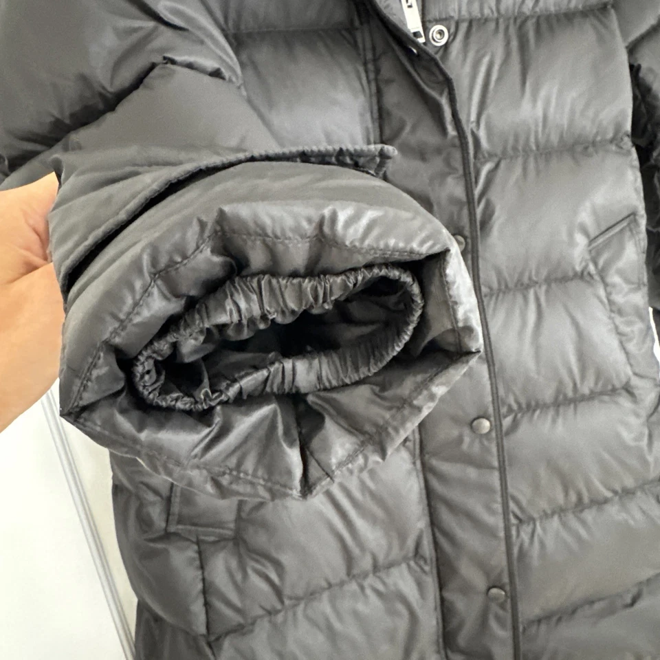 Abrigo chaqueta parka negra para mujer Burberry talla M nuevo sin etiqueta Foto 4 de 4