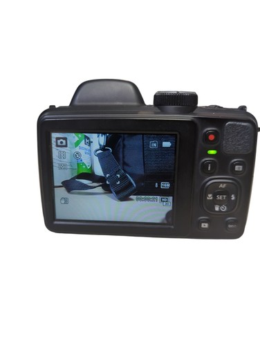 Kodak PIXPRO AZ421 16.0 MP 42x Zoom Digital SLR Camera Black Tested Works Extras - Picture 7 of 11