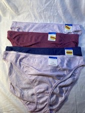 Charter Club Intimates Lot of 4 Size XL Everyday Cotton Bikini Panties New