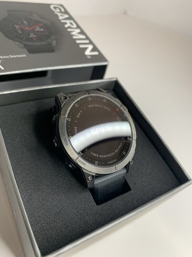 Reloj GPS Garmin Epix (Gen 2) Sapphire Edition - Gris Carbono/Negro, 47 mm con Caja - Imagen 5 de 10