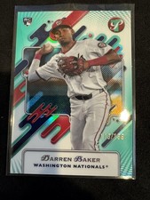 2025 Topps Pristine #251 Darren Baker Pristine Aqua Refractor #/199