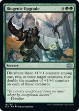 Biogenic Upgrade - Foil - Double Masters 2022 #137/331 MTG Magic The Gathering